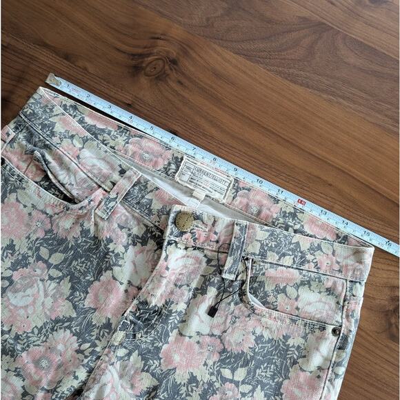 Anthropologie Current/Elliott The Stiletto Mid-Rise Skinny Cropped Jeans, sz 28 - Picture 7 of 9